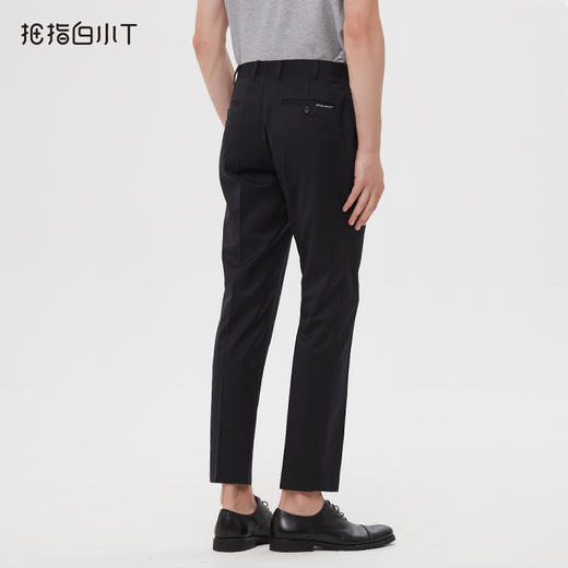 拇指白小T绅士羊毛西裤 商品图2