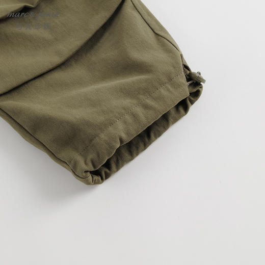 马克珍妮秋装新款 男女童户外风降落伞裤 儿童束脚休闲裤231687 商品图5