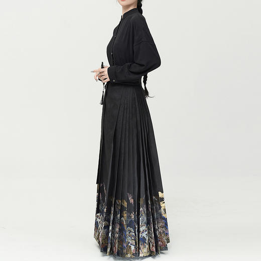 裁缝学苑AX81 明制汉服国风新中式马面裙纸样版女装半身裙打版板 商品图1