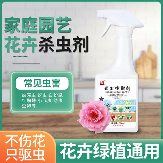 【家用花卉植物杀虫剂】蚜虫介壳月季多肉除虫剂 不伤花杀虫剂喷雾 不伤植物无异味安全有效 商品图0