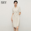 IWY/夏季新款双排扣西装连衣裙女高端商务气质主持人工作服正装Q13209 商品缩略图1