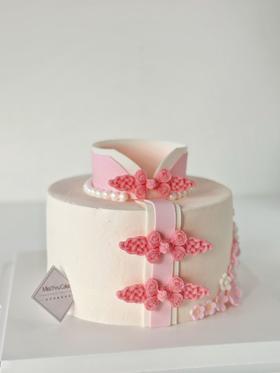 定制款蛋糕 - 旗袍