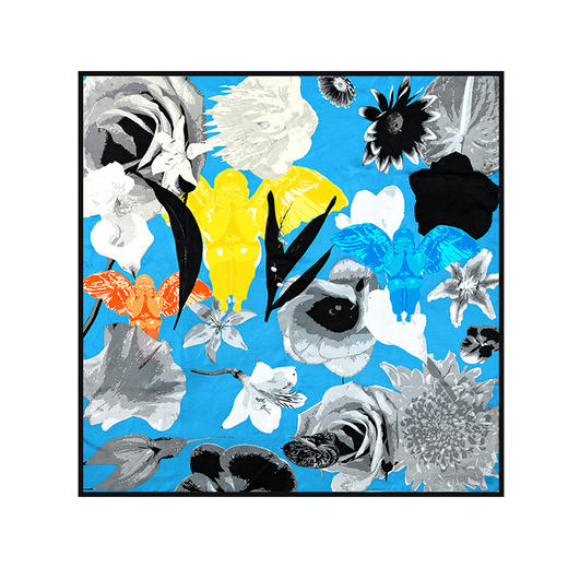 稀奇艺术原创波谱客厅玄关卡通挂画简约现代金属框墙面装饰画 商品图4