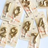独立包装 金色钻石数字蜡烛 生日蜡烛复古金色派对氛围数字蜡烛 商品缩略图0