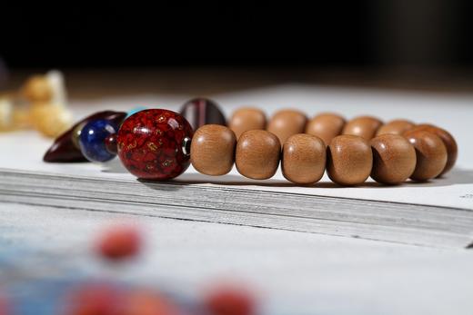 DQ0187°印度老山檀香大漆手串 商品图7