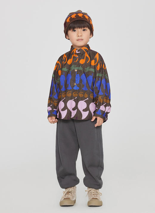 jnby  23年秋款 印花长袖翻领衬衣 1N8211730 商品图11