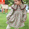 棉果果秋季新品女童格子梭织洋气公主风大翻领连衣裙裙子M322700223437 商品缩略图1