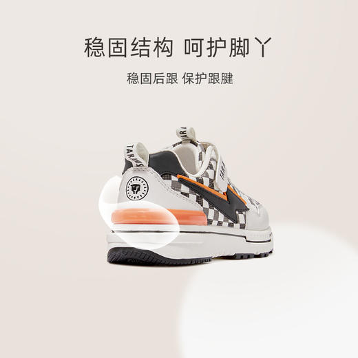 泰兰尼斯秋季中大童潮流酷炫轻盈跑步运动鞋T01D2C2077 商品图2