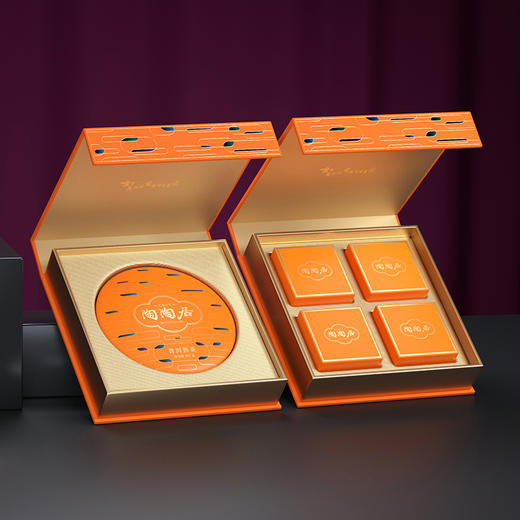 陶陶居可观月&香茗熟普茶月礼盒 商品图1