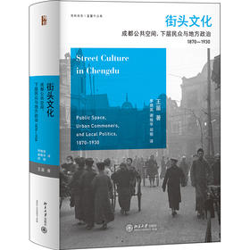 街头文化：成都公共空间、下层民众与地方政治，1870-1930 王笛 北京大学出版社