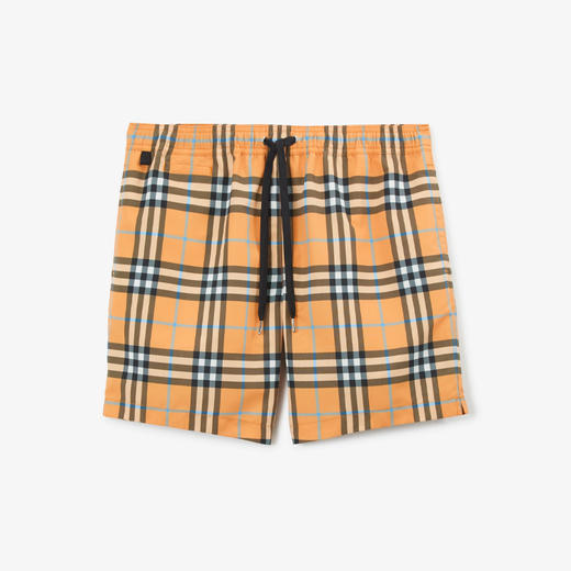 BURBERRY 巴宝莉 男士格纹抽绳式游泳裤 格子 8070767 B6234 商品图0