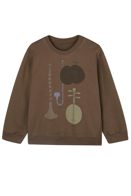 jnby  23年秋款  圆领套头卫衣  1N8413440 商品图0