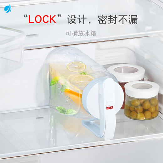 阿司倍鹭（ASVEL）密封塑料杯耐热耐高温冷水壶 可冰箱冷冻家用凉水壶扎壶3.1L 商品图6