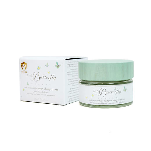 护臀膏50ml | 英国LittleButterfly伦敦小蝴蝶 宝宝护臀膏新生儿pp霜护臀霜屁屁乐 50ml 商品图0