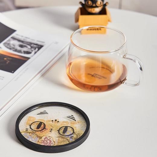 大英博物馆经典馆藏系列 巴斯特萌猫 内巴蒙花园 哈姆雷特 流沙杯垫 商品图1