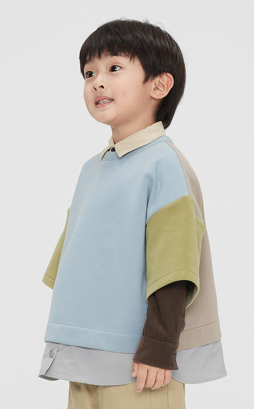 jnby  23年秋款  软糯亲肤套头卫衣  1N8411870 商品图3