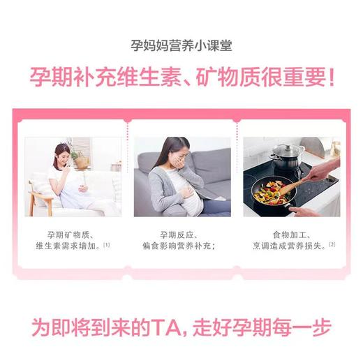【618会员提前购】汤臣倍健 孕妇专用多种维生素 孕期哺乳期 商品图4