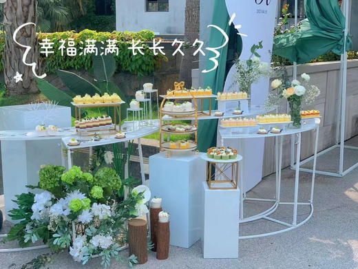 【甜品台】庆典、婚礼、开业、生日宴甜品台；仪式感满满，鲜花与甜品，甜美与心动，美好时刻，艾塔相伴~具体主题、色系、风格，请咨询客服~ 商品图7