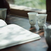 忘言/草木春秋闻香杯 景德镇茶杯手绘青花品杯陶瓷品茗杯（秋葵/栀子花/梅花/荷花） 商品缩略图6