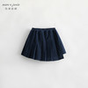 马克珍妮秋装新款 女童学院风不规则百褶裙半身裙 儿童短裙231500 商品缩略图0