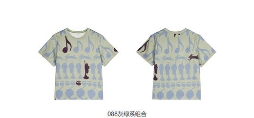 jnby   23年秋款手绘图案短袖T恤 1N8111640 商品图11