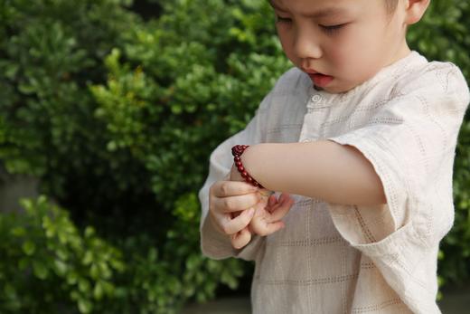 XYZT0223°宝宝款运势顺畅小叶紫檀+银 商品图7