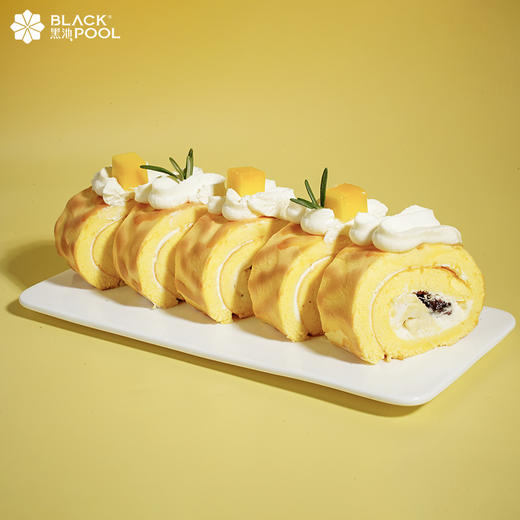 【虎皮榴莲浮云卷&猫山王榴莲浮云卷】冰霜绵密的榴莲果肉，浓郁醇厚的榴莲味道直冲脑门 商品图2