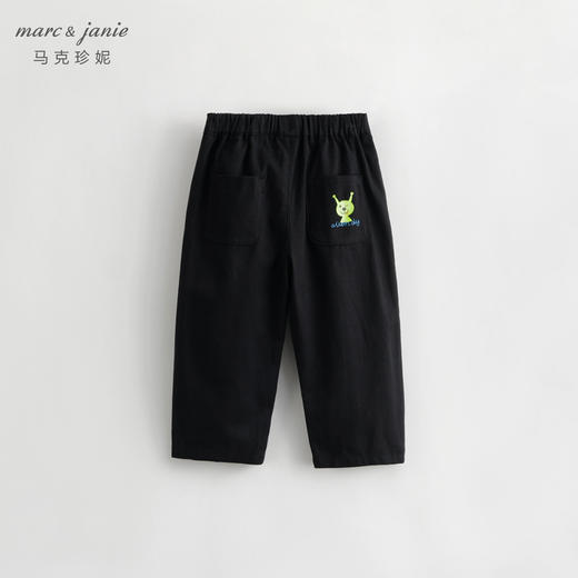 马克珍妮秋装新款 男童外星人涂鸦纯棉直筒休闲裤 儿童裤子231669 商品图2