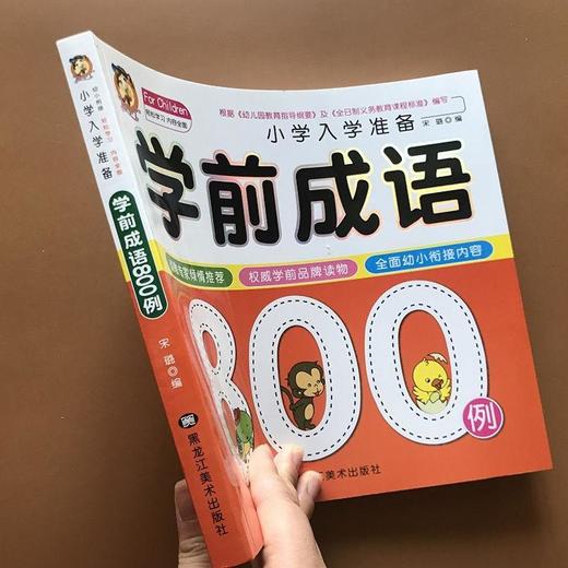 小学入学准备学前成语800例 商品图3