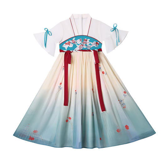 女童唐装儿童襦裙夏装古装裙XWN-n2207 商品图4