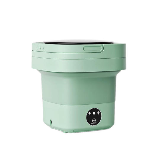 BraveLion折叠式仿生波轮智能洗脱一体洗衣机6.5L（三色可选）银离子高效杀菌 折叠便捷收纳 一键沥水操作 商品图4