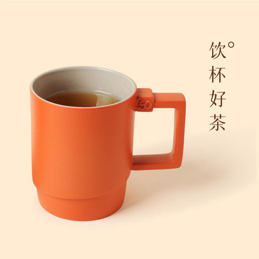 【彼达思】陆宝泡茶杯带内胆过滤初心盖杯办公个人主人杯喝水杯50周年纪念礼 商品图3