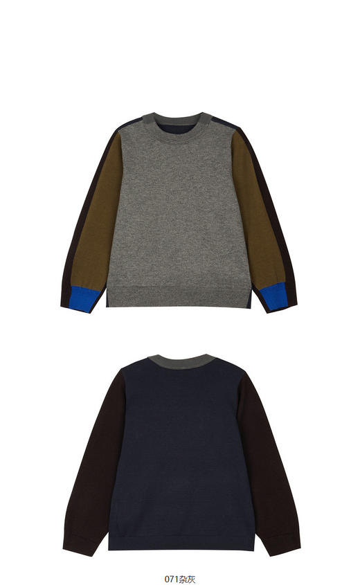 jnby  23年秋款  柔软百搭长袖套头毛衫  1N8311190 商品图12