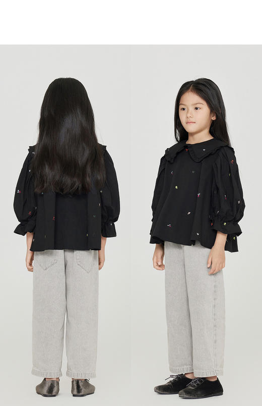 jnby  23年秋款  泡泡纱公主风短袖TOP   1N8212950 商品图7