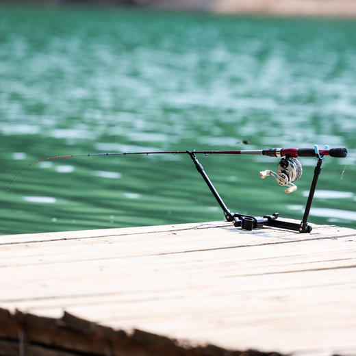 空钩悟道筏钓支架 筏竿钓椅专用鱼竿支架便携式矶竿滑钓炮台配件 商品图4