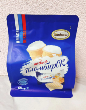 阿孔特牌-威化饼干（冰淇淋味）65g（小）