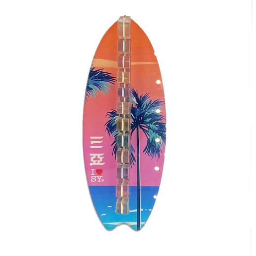 海南三亚冰箱贴立体冲浪板磁贴-琼 商品图3