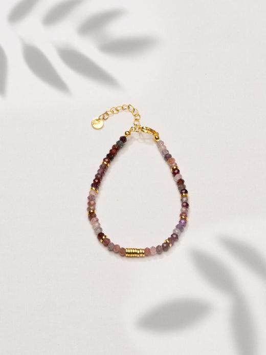 CAPSULE | mini Wild Bracelet Spinel [ 紫红尖晶石迷你原石手链 ] 商品图1