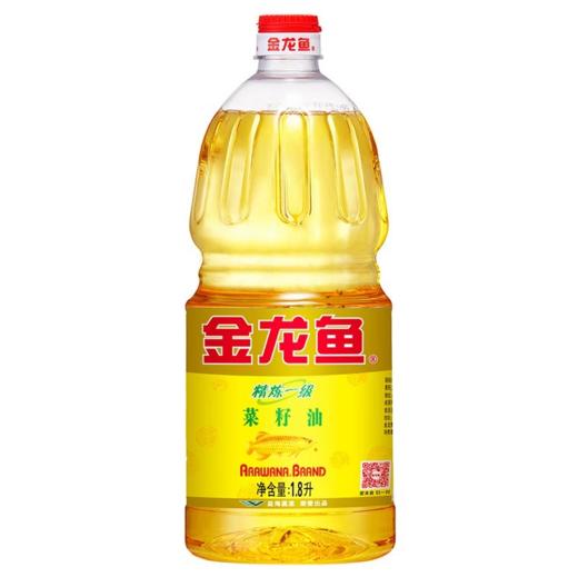 金龙鱼精炼一级菜籽油1.8L升 【BC】【QC】 商品图0