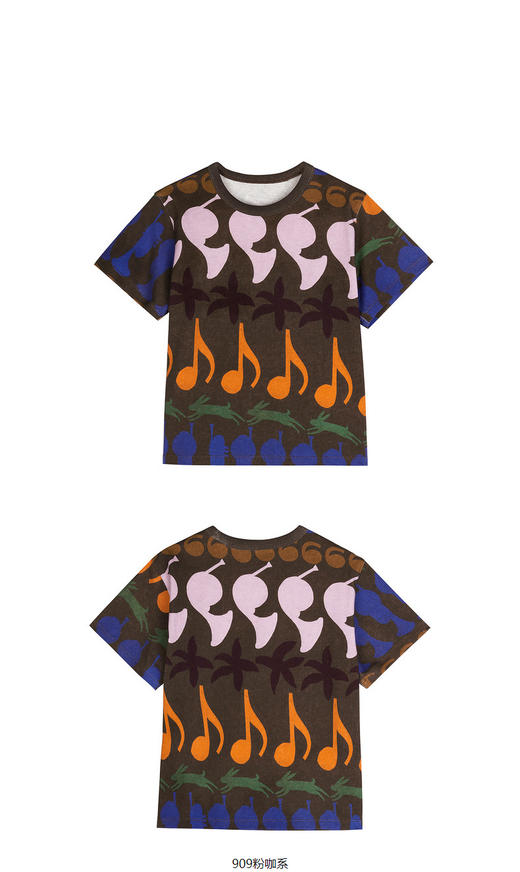 jnby   23年秋款手绘图案短袖T恤 1N8111640 商品图10