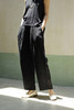 绽放503朵【黑白灰系列·西西里】高端进口砂洗亚麻休闲西装裤 商品缩略图5