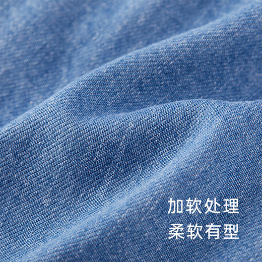 【商场同款】英氏童装女童连衣裙秋季款休闲牛仔裙 商品图2