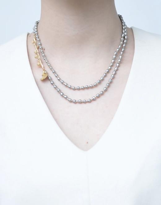 MONSHIRO ginkgo long necklace 银杏长项链 商品图0