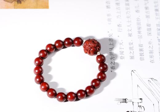 XYZT0223°宝宝款运势顺畅小叶紫檀+银 商品图1