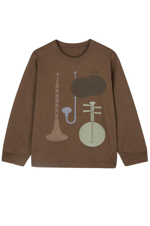 jnby  23年秋款  圆领长袖T恤  1N8113260 商品图0