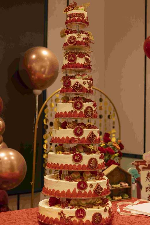 祝寿蛋糕（9层蛋糕，价格非标价，具体请私信客服） 商品图1