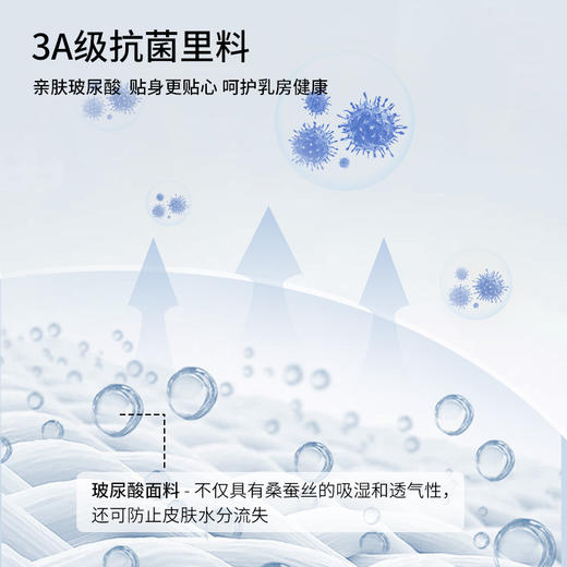 雅黛丽内衣女大胸显小薄款透气文胸软钢圈收副乳全罩杯大码女胸罩 商品图2