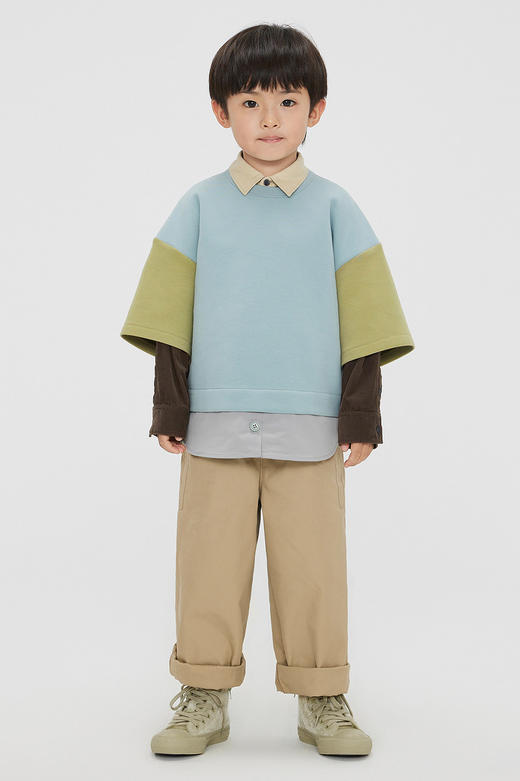 jnby  23年秋款  软糯亲肤套头卫衣  1N8411870 商品图0