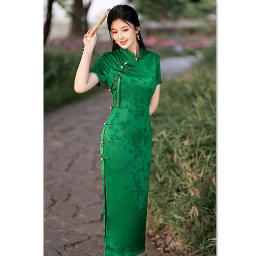 SKY 203370改良新中式旗袍复古国风 商品图4