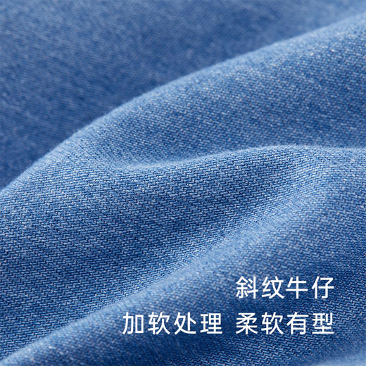 【商场同款】英氏童装女宝宝纯棉牛仔连体衣秋季新品外出哈衣 商品图2